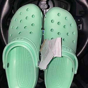 Men’s Mint Green Crocs